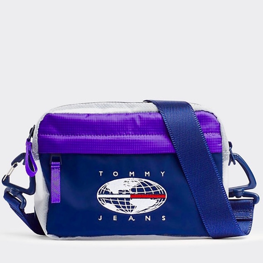 NWT Tommy Hilfiger Bag Crossbody Crossover Messenger Mens Womens Camera Jeans - Picture 11 of 11